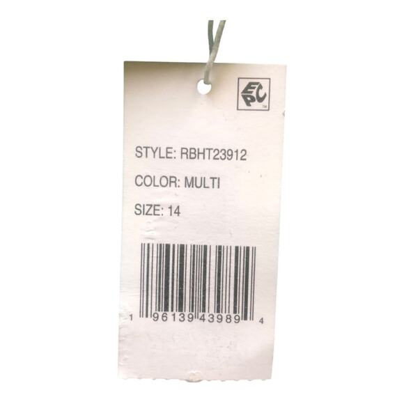 Bleu Rod Beattie NWT The Heat Is On Brief Tie Side Hipster Bikini Bottom Size 14 - Picture 11 of 16